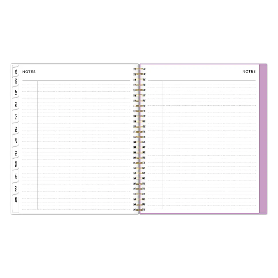 Planning Calendar AG Smoke Purple Frosted PP 8x10 AY26–27