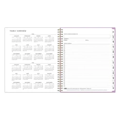 Planning Calendar AG Smoke Purple Frosted PP 8x10 AY26–27