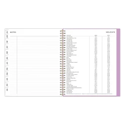 Planning Calendar AG Smoke Purple Frosted PP 8x10 AY26–27