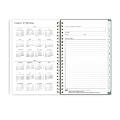Planning Calendar AG Splatter Dot Jade PP 5x8 AY26–27 W/M
