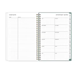 Planning Calendar AG Splatter Dot Jade PP 5x8 AY26–27 W/M