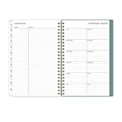 Planning Calendar AG Splatter Dot Jade PP 5x8 AY26–27 W/M