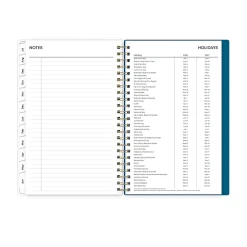 Planning Calendar BS Bakah Blue Frosted PP 5x8 AY26–27