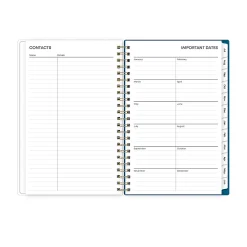 Planning Calendar BS Bakah Blue Frosted PP 5x8 AY26–27