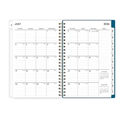 Planning Calendar BS Bakah Blue Frosted PP 5x8 AY26–27