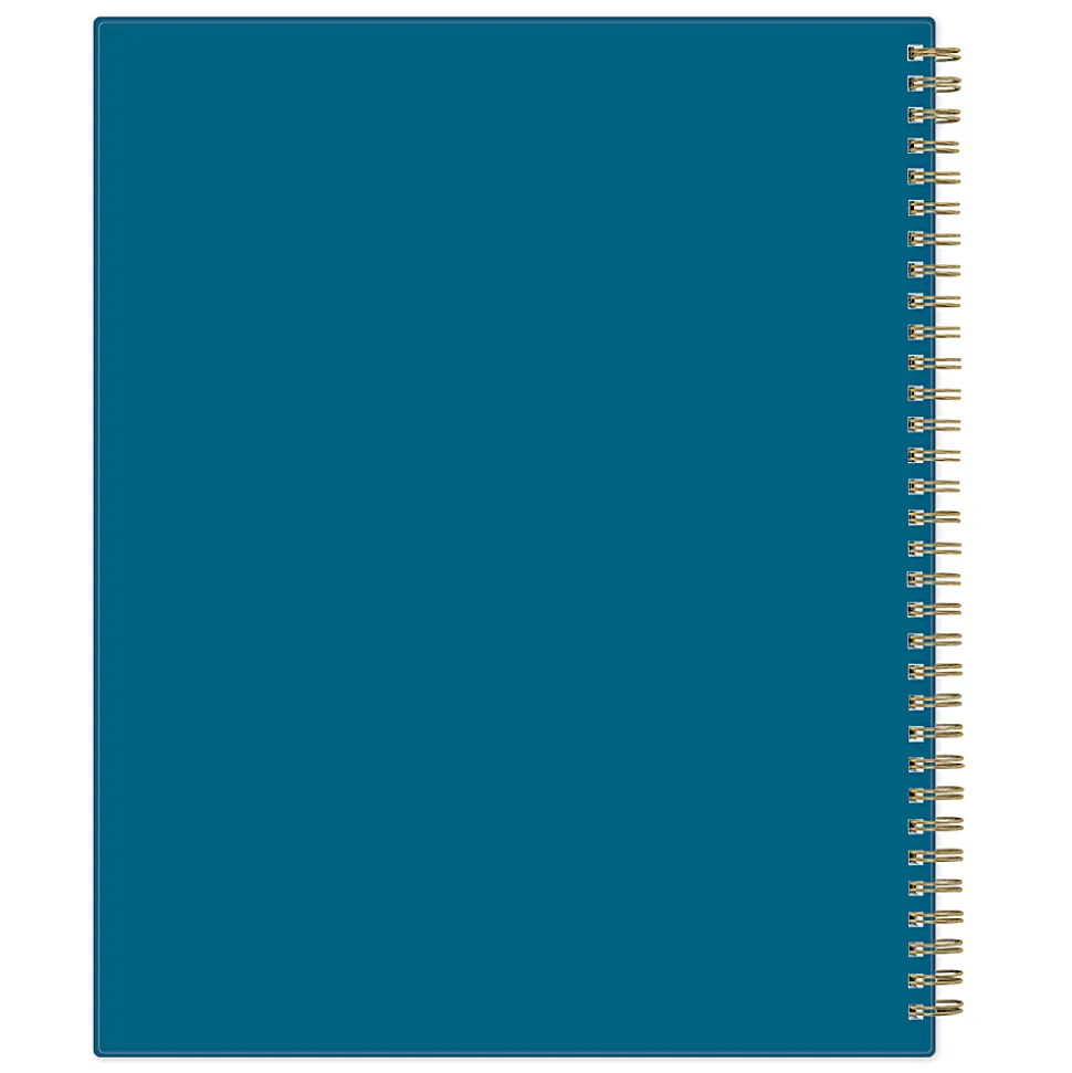 Planning Calendar BS Bakah Blue Frosted PP 8.5x11 AY26–27