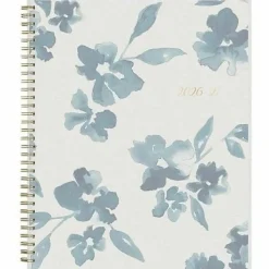 Planning Calendar BS Bakah Blue Frosted PP 8.5x11 AY26–27