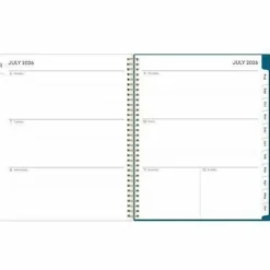 Planning Calendar BS Bakah Blue Frosted PP 8.5x11 AY26–27