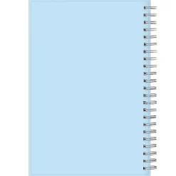 Planning Calendar BS Blues PP Double Pockets 5x8 AY26–27