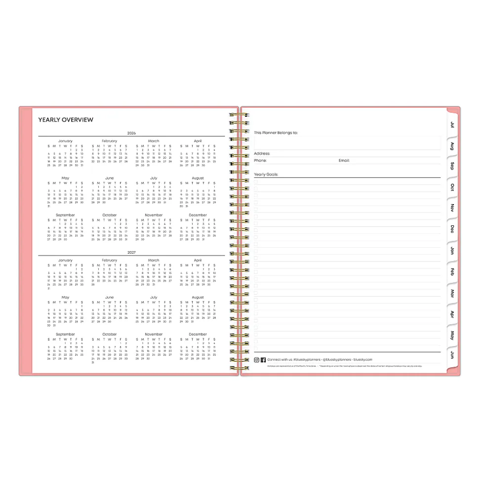 Planning Calendar BS Catira PP 8.5x11 AY26–27 Weekly/Monthly