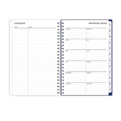 Planning Calendar BS Chanson Frosted PP 5x8 AY26–27