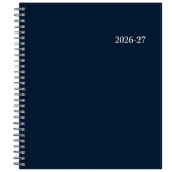 Planning Calendar BS Collegiate Navy PP 8x10 AY26–27 Monthly