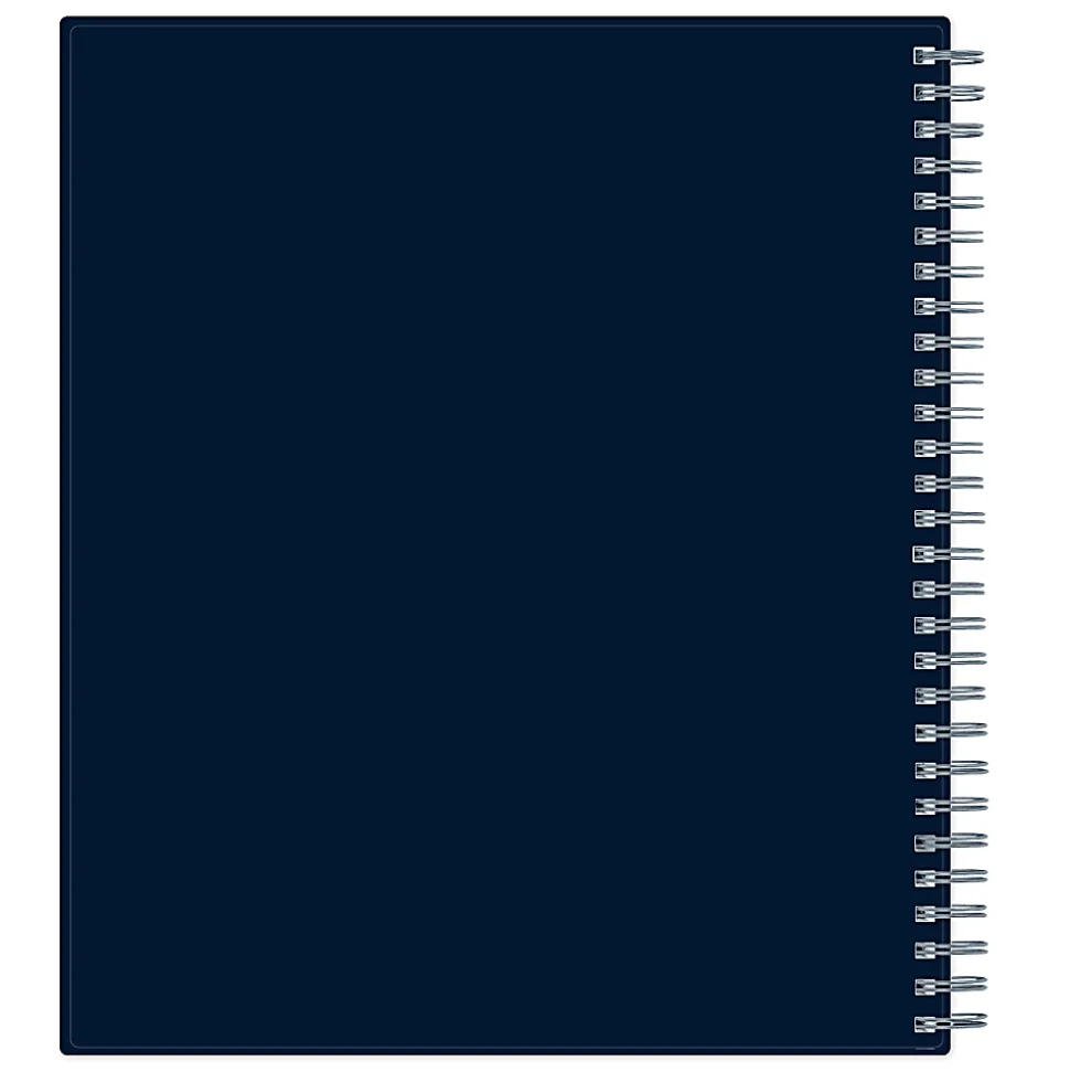 Planning Calendar BS Collegiate Navy PP 8x10 AY26–27 Monthly