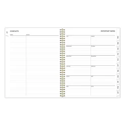 Planning Calendar BS Gemma Frosted PP 8.5x11 AY26–27