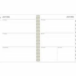 Planning Calendar BS Gemma Frosted PP 8.5x11 AY26–27