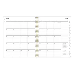 Planning Calendar BS Gemma Frosted PP 8.5x11 AY26–27
