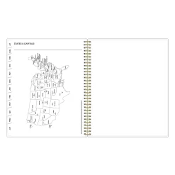 Planning Calendar BS Gemma Frosted PP 8.5x11 AY26–27