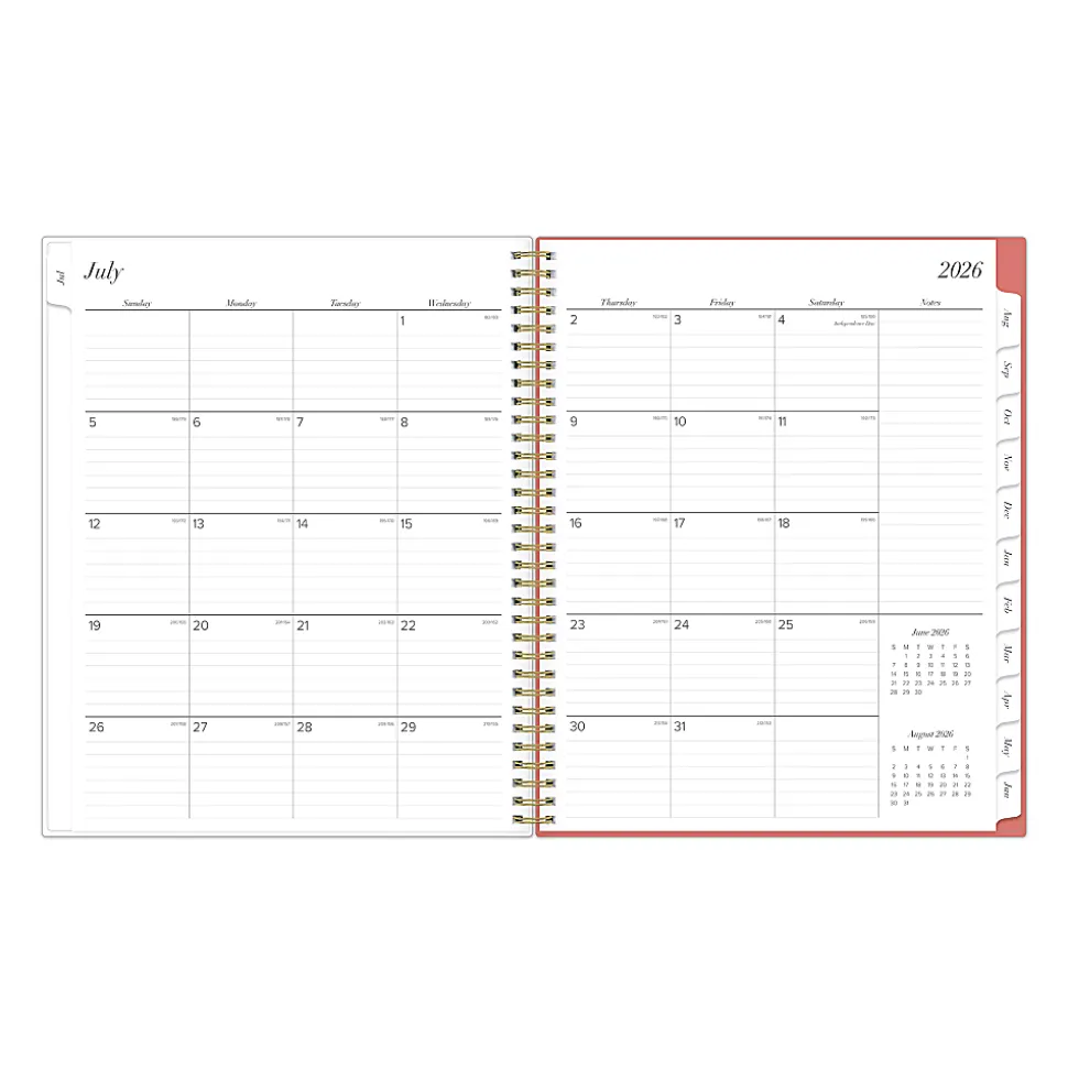 Planning Calendar BS Julien Light PP 8.5x11 AY26–27