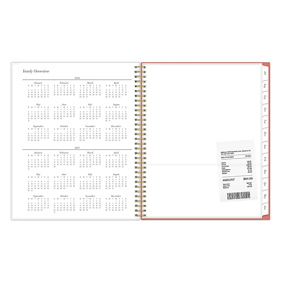 Planning Calendar BS Julien Light PP 8.5x11 AY26–27