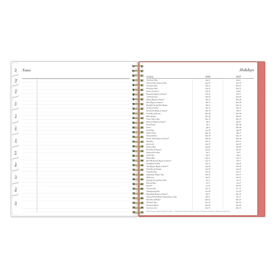 Planning Calendar BS Julien Light PP 8.5x11 AY26–27