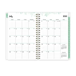 Planning Calendar BS Laurel Frosted PP 5x8 AY26–27