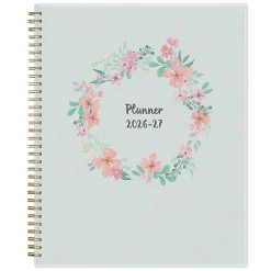 Planning Calendar BS Laurel Frosted PP 8.5x11 AY26–27 W/M