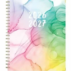 Planning Calendar BS Rainbow Ink Matte 8.5x11 AY26–27 (15-mo)