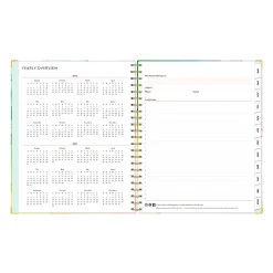 Planning Calendar BS Rainbow Ink Matte 8.5x11 AY26–27 (15-mo)