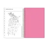 Planning Calendar BS Roosevelt Pink Frosted PP 5x8 AY26–27