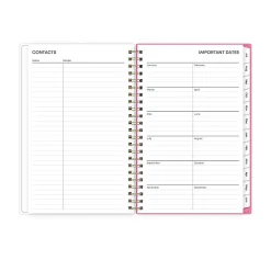 Planning Calendar BS Roosevelt Pink Frosted PP 5x8 AY26–27