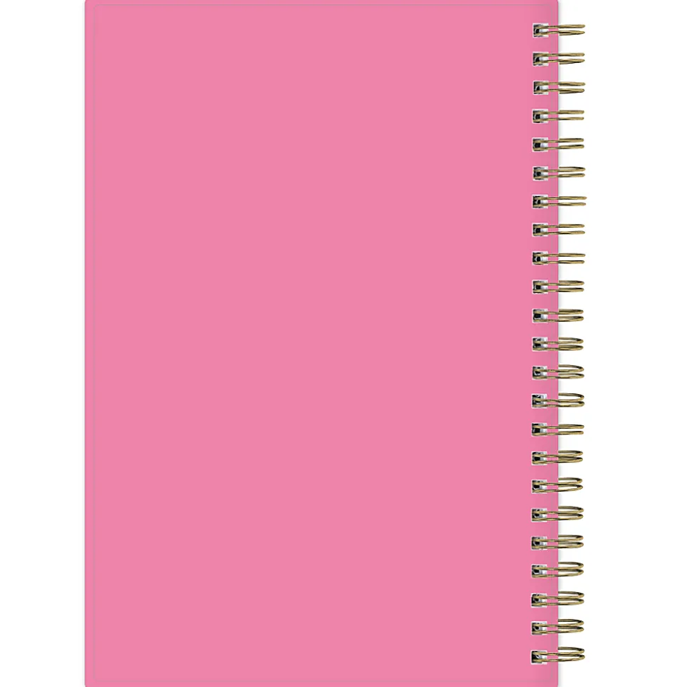 Planning Calendar BS Roosevelt Pink Frosted PP 5x8 AY26–27