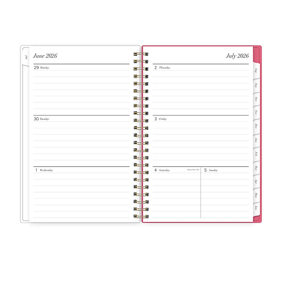 Planning Calendar BS Venus Clear PET 5x8 AY26–27 W/M