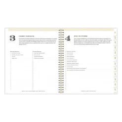 Planning Calendar DD Butterfly Garden Black PP 8x10 AY26–27