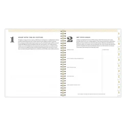 Planning Calendar DD Butterfly Garden Black PP 8x10 AY26–27