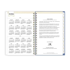 Planning Calendar DD Climbing Floral Blush CYO 5x8 AY26–27