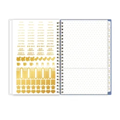 Planning Calendar DD Climbing Floral Blush CYO 5x8 AY26–27