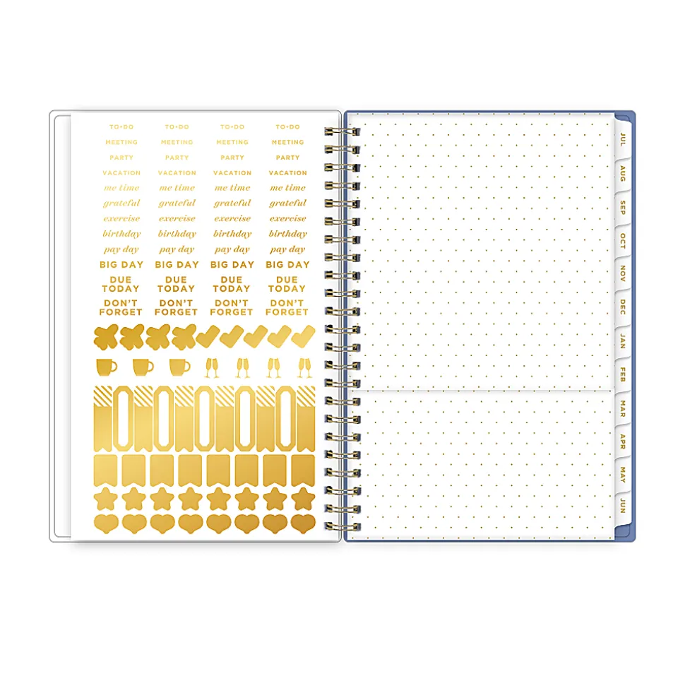 Planning Calendar DD Climbing Floral Blush CYO 5x8 AY26–27