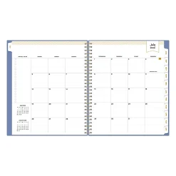 Planning Calendar DD Periwinkle PP 8x10 AY26–27 Monthly