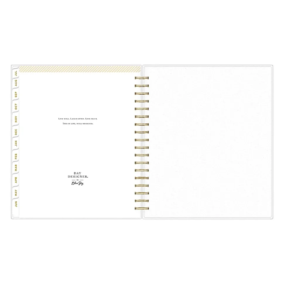 Planning Calendar DD Rugby Stripe Black PP 8x10 AY26–27 Daily