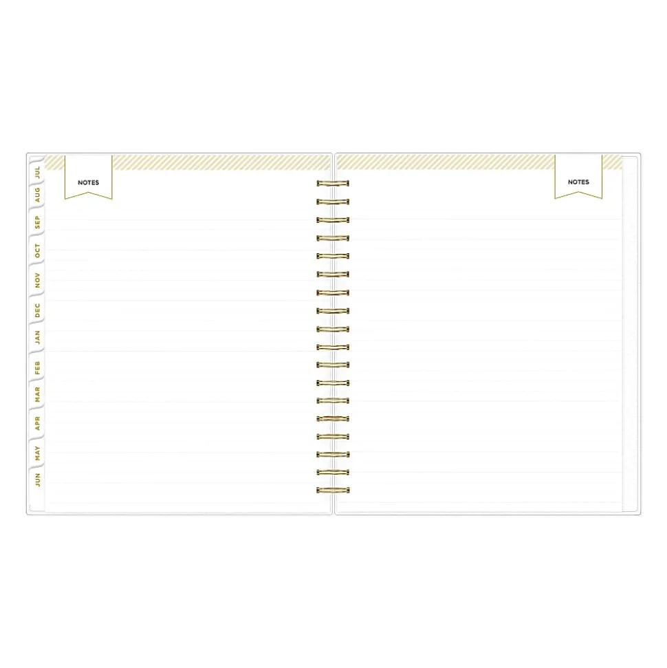 Planning Calendar DD Rugby Stripe Black PP 8x10 AY26–27 Daily