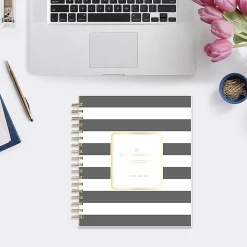 Planning Calendar DD Rugby Stripe Black PP 8x10 AY26–27 Daily