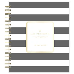Planning Calendar DD Rugby Stripe Black PP 8x10 AY26–27 Daily