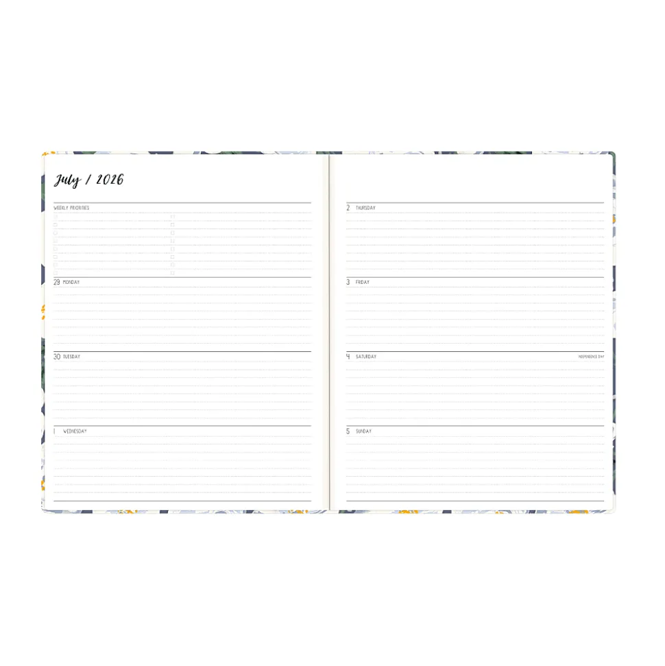 Planning Calendar IPC Celine Navy Matte 8x10 AY26–27