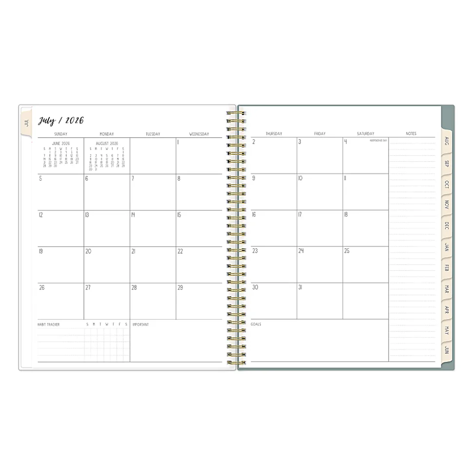 Planning Calendar IPC Grella PP 8.5x11 AY26–27 Weekly/Monthly