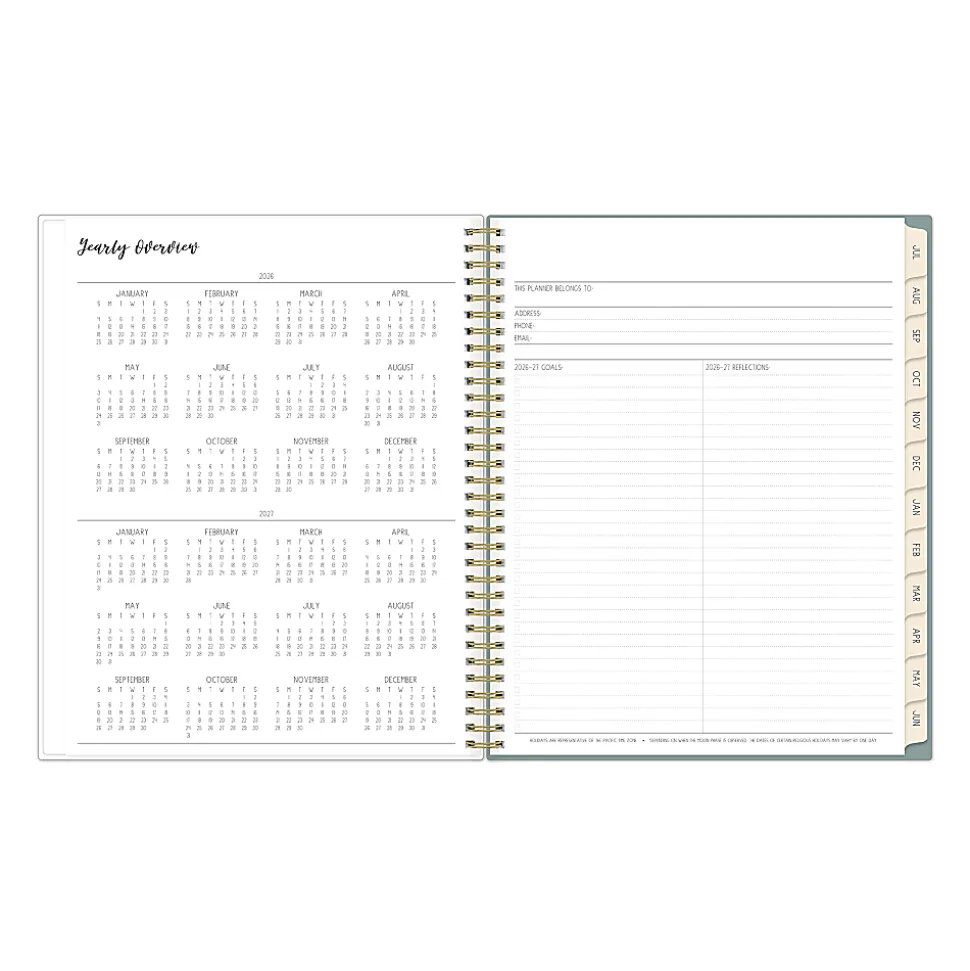 Planning Calendar IPC Grella PP 8.5x11 AY26–27 Weekly/Monthly