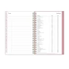 Planning Calendar RP Peony PP 5x8 AY26–27 Weekly/Monthly