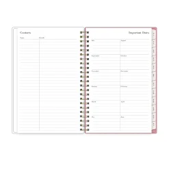 Planning Calendar RP Peony PP 5x8 AY26–27 Weekly/Monthly