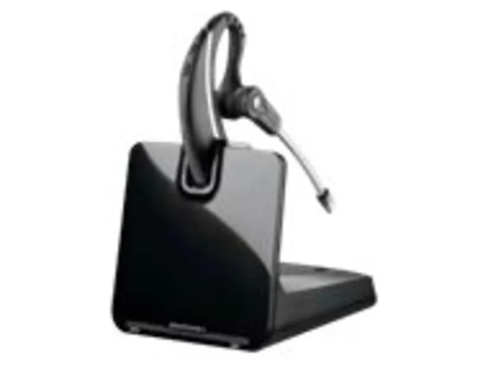 Plantronics® CS530 Wireless Headset System With HL10 Lifter, Black/Gray/Silver