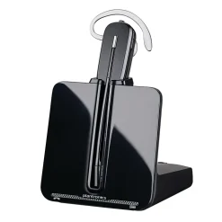 Plantronics® CS540 Wireless Office Phone Single-Ear Headset, Black/Silver