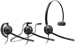 Plantronics® EncorePro HW540 3-In-1 Convertible Office Phone Headset, 88828-01